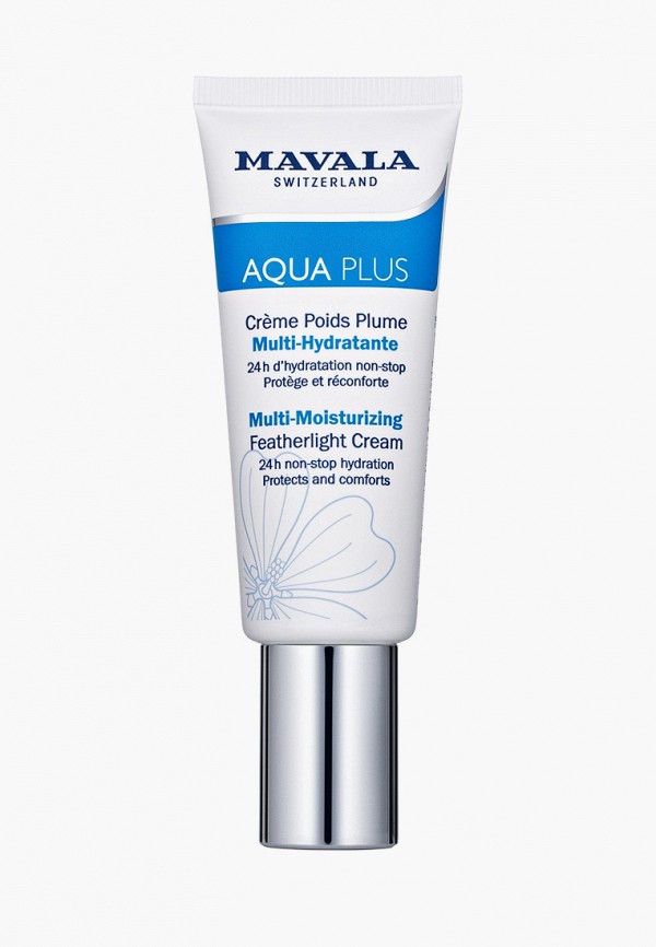 

Крем для лица Mavala, Прозрачный, Aqua Plus Multi-Moisturizing Featherlight Cream, 45 мл