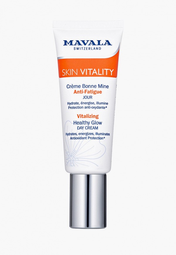 

Крем для лица Mavala, Прозрачный, дли сияния кожи стимулирующий дневной Skin Vitality Vitalizing Healthy Glow Cream, 45 мл