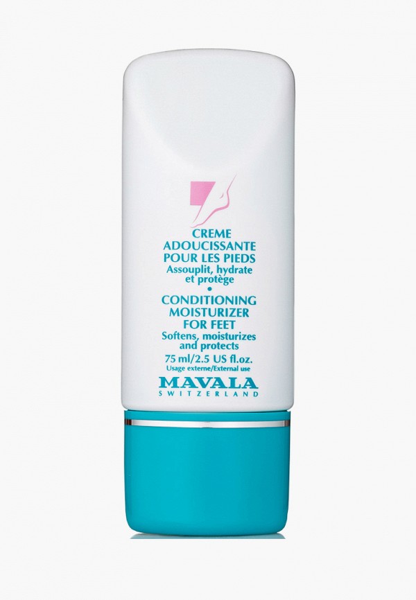 

Крем для ног Mavala, Прозрачный, увлажняющий Conditioning Moisturizer for Feet, 75 мл