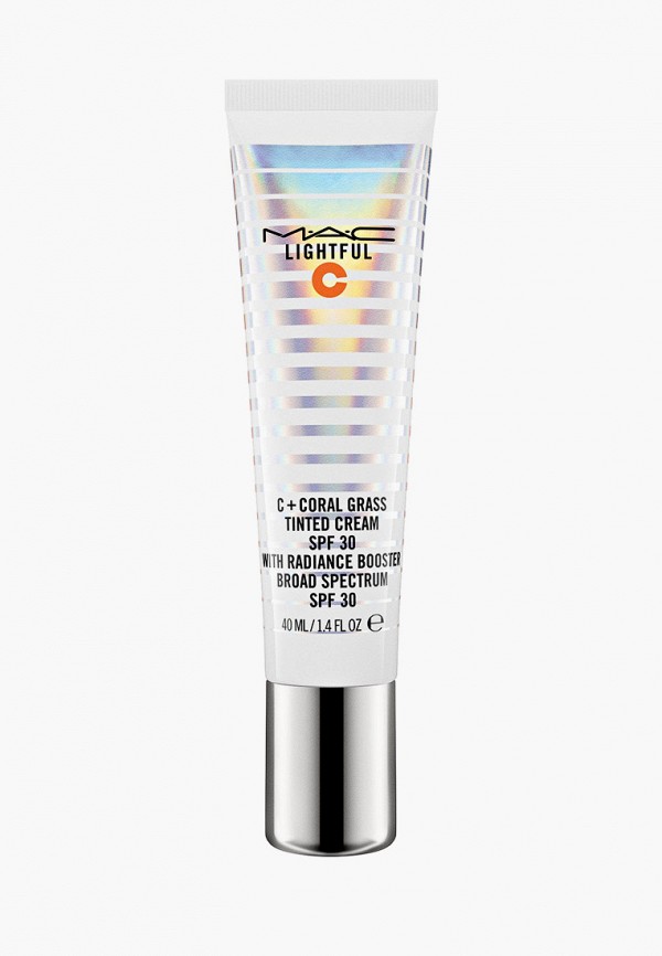 

Тональный крем MAC, Прозрачный, Увлажняющий с эффектом сияния Lightful C + Coral Grass Tinted Cream With Radiance Booster SPF 30, LIGHT PLUS, 40 мл