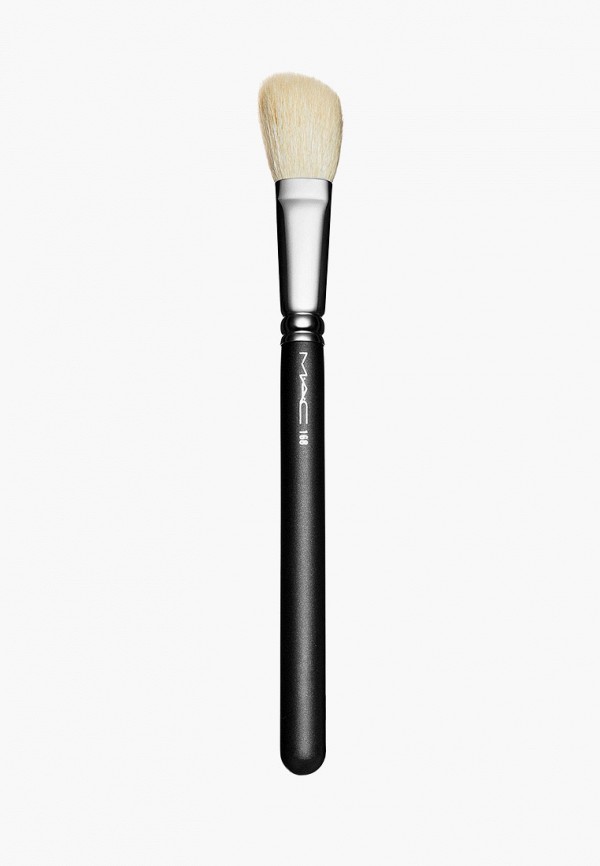 

Кисть для лица MAC, Белый, косметическая Large Angled Contour #168S, 18.5 см