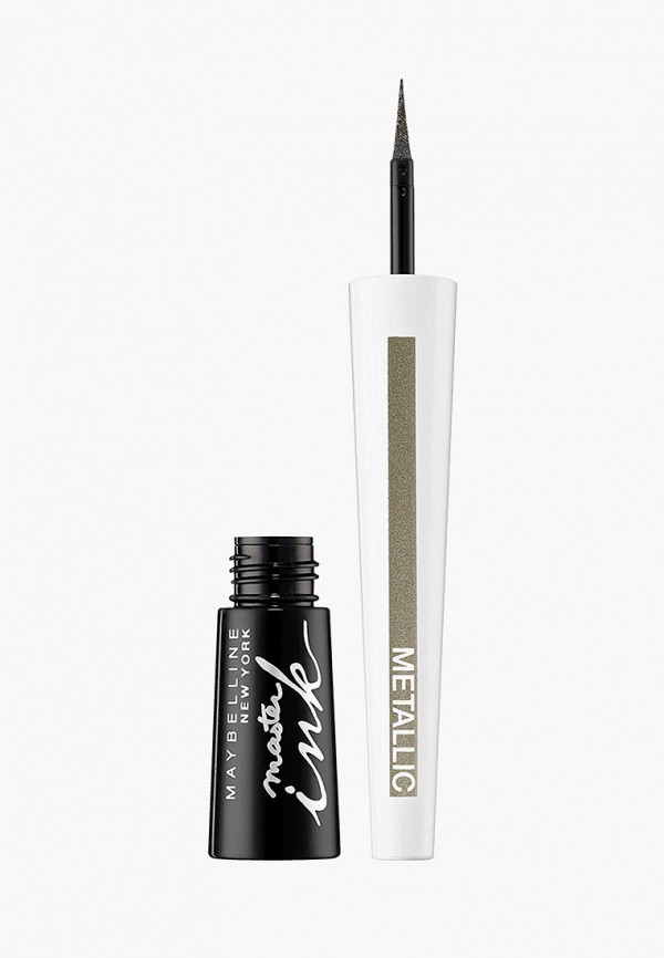 

Подводка для глаз Maybelline New York, Master Ink Metallic, оттенок 30, Shimmer Sand, 9 г, Золотой
