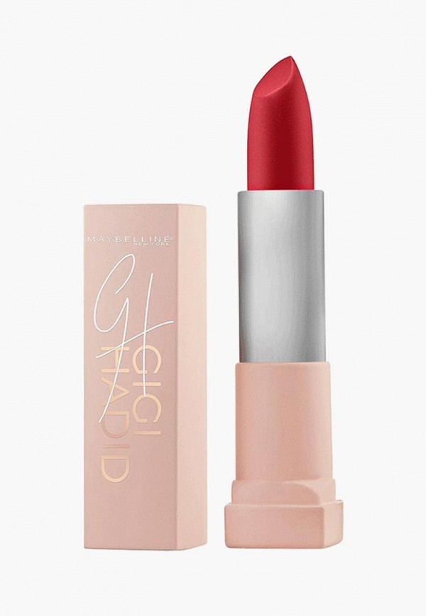 

Помада Maybelline New York, Красный, Gigi Collection, увлажняющая, оттенок 24, Lani, 4,4 гр