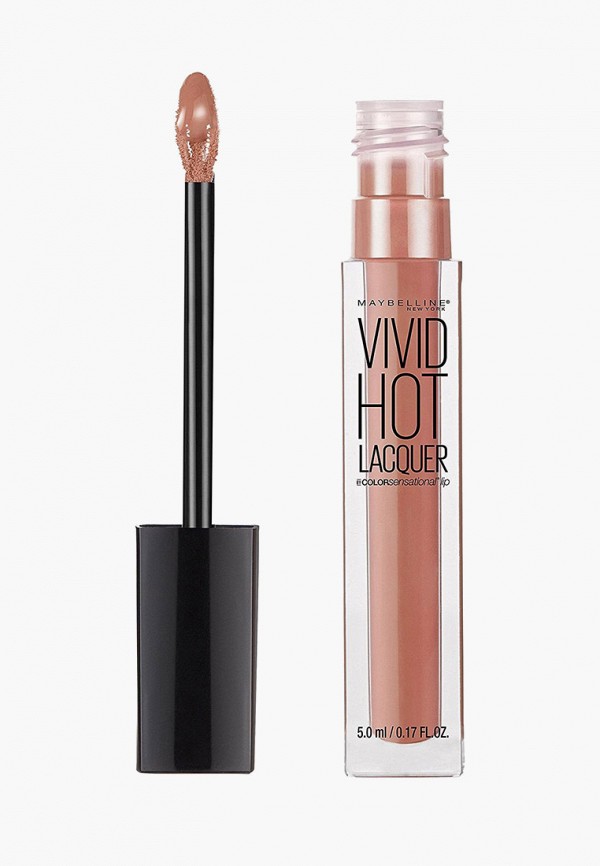 

Помада Maybelline New York, Розовый, Vivid Hot Lacquer, смягчающая, оттенок 64, Unreal, 5 мл