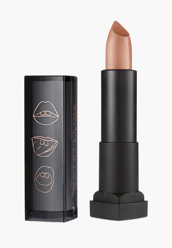 

Помада Maybelline New York, Бежевый, Color Sensational Matte Countdown, матовая, кремообразная, 05, White Gold, бежевая