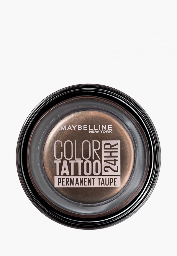 

Тени для век Maybelline New York, Коричневый, Color Tattoo 24 часа, оттенок 40, Долговечный коричневый, 4 мл