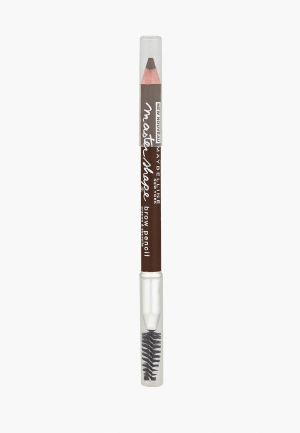 

Карандаш для бровей Maybelline New York, Коричневый, "Master Shape" светло-коричневый 0,8 г