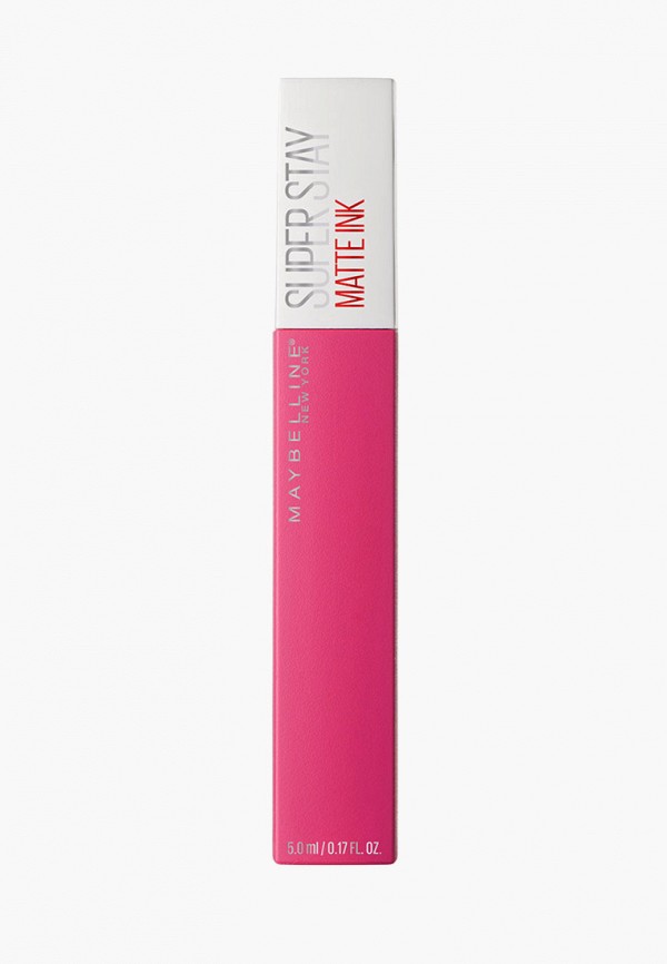 

Помада Maybelline New York, Розовый, Суперстойкая "Super Stay Matte Ink", оттенок 30, Романтик, 5 мл