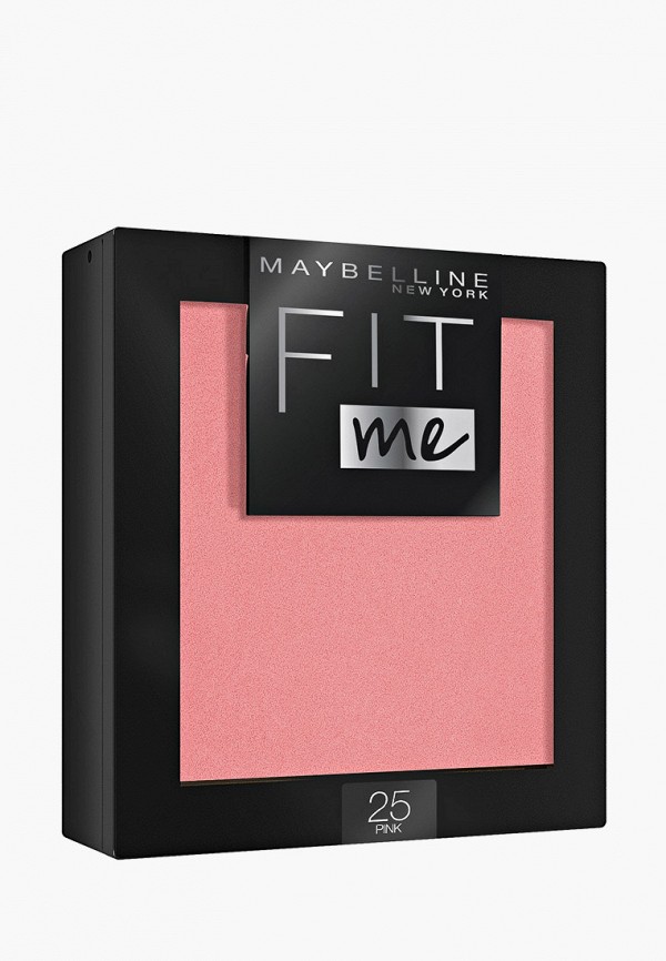 

Румяна Maybelline New York, Прозрачный, FitMe Blush, легкая текстура, оттенок 25, Розовый, 4.5 гр