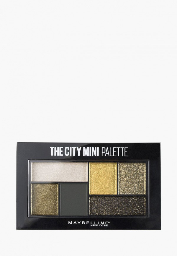 

Палетка для глаз Maybelline New York, Разноцветный, The City Mini, оттенок 420, Urban Jungle, 6 гр