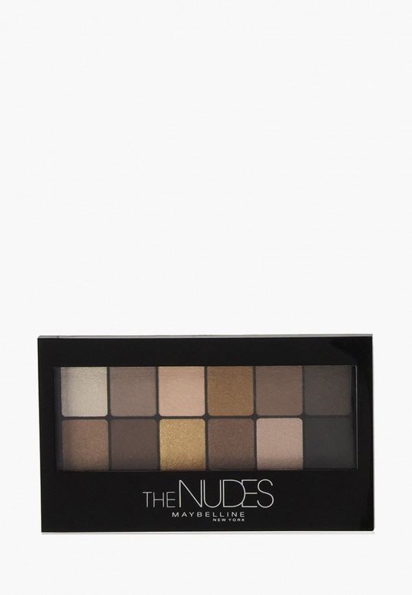 

Тени для век Maybelline New York, Разноцветный, Nudes, натуральные оттенки, 9,6 г