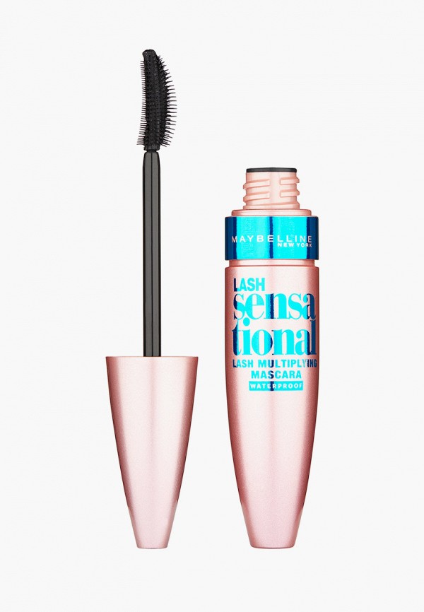 

Тушь для ресниц Maybelline New York, Черный, "Lash Sensational" Веерный объем Водостойкая, Черный, 9,5 мл