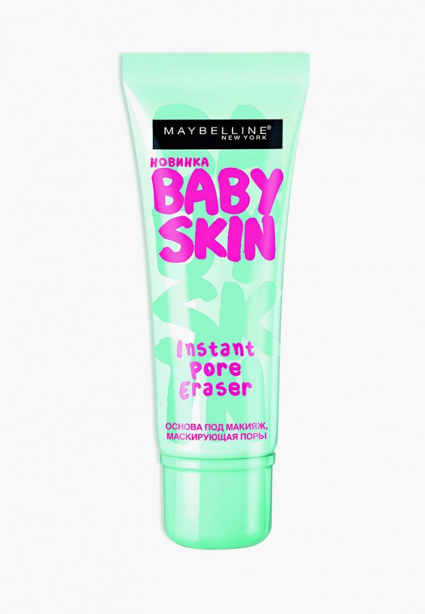

Праймер для лица Maybelline New York, Прозрачный, Baby Skin, маскирующая поры, 22мл