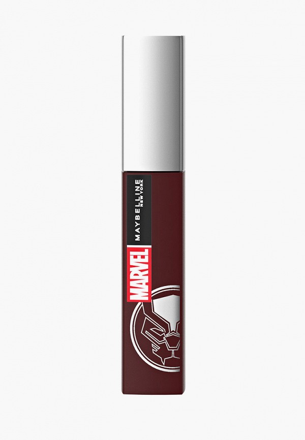 

Помада Maybelline New York, Бордовый, Суперстойкая жидкая матовая "Super Stay Matte Ink", Коллекция Marvel, оттенок 112, 7 мл