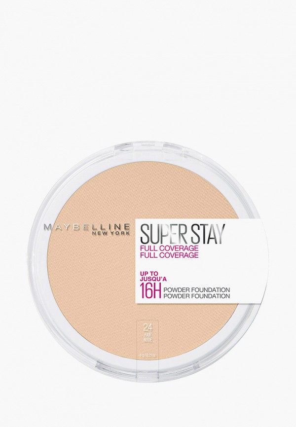 

Пудра Maybelline New York, Бежевый, SuperStay, 24 FAIR NUDE, 9 г