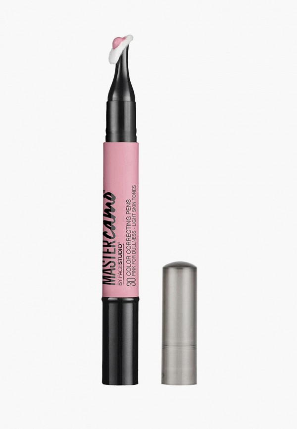 

Консилер Maybelline New York, Розовый, для цветокоррекции лица "Master Camo", Оттенок 30, Розовый, 1.5 мл
