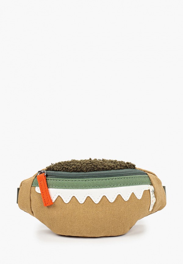 

Сумка поясная Mango Kids, Коричневый, - CROCO