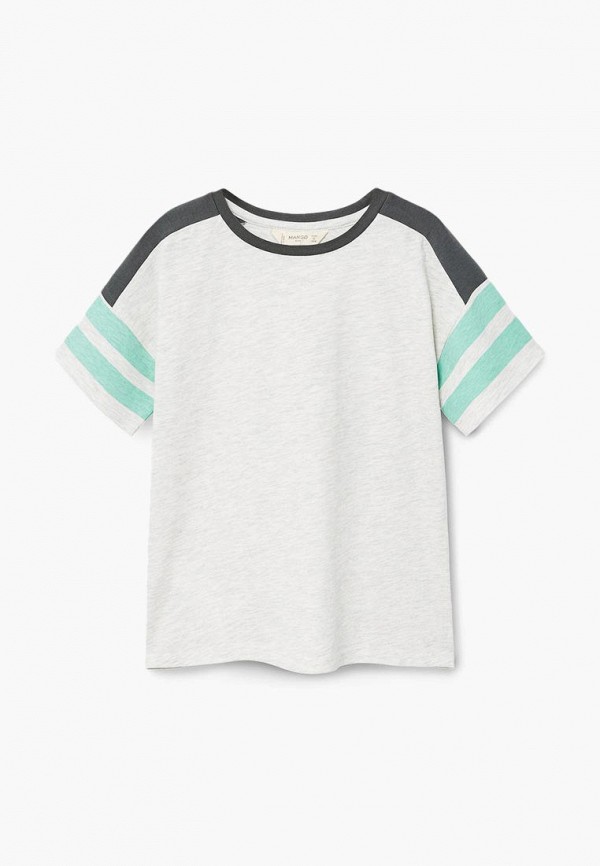 

Футболка Mango Kids, Зеленый