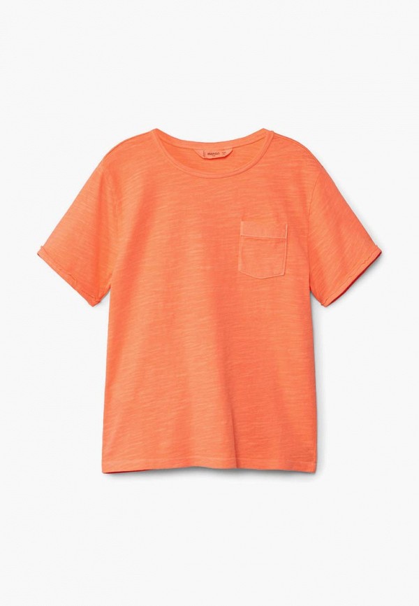 

Футболка Mango Kids, Оранжевый
