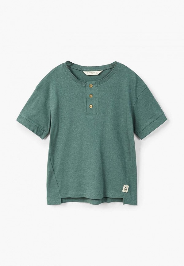 

Футболка Mango Kids, Зеленый