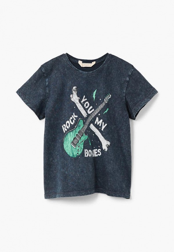 

Футболка Mango Kids, Синий