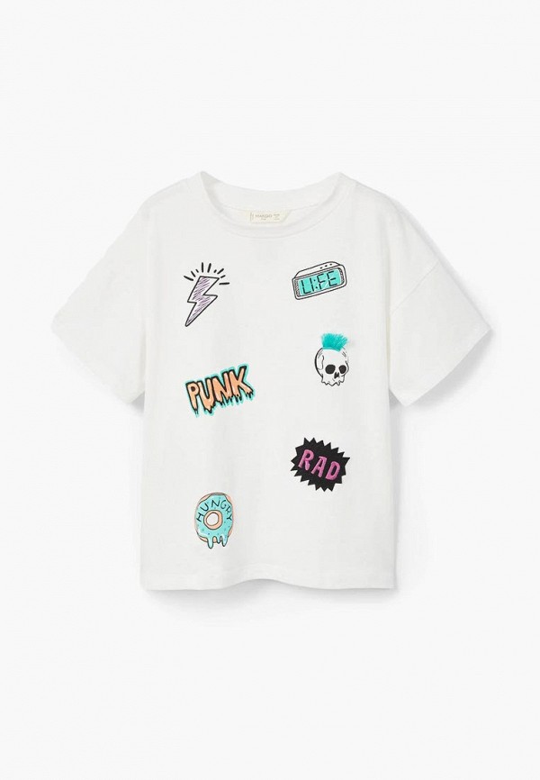

Футболка Mango Kids, Белый