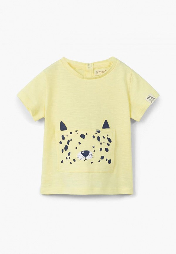 

Футболка Mango Kids, Желтый