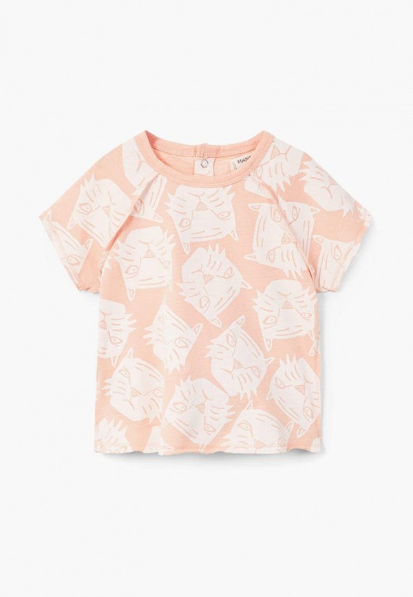 

Футболка Mango Kids, Оранжевый