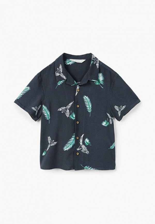

Рубашка Mango Kids, Синий