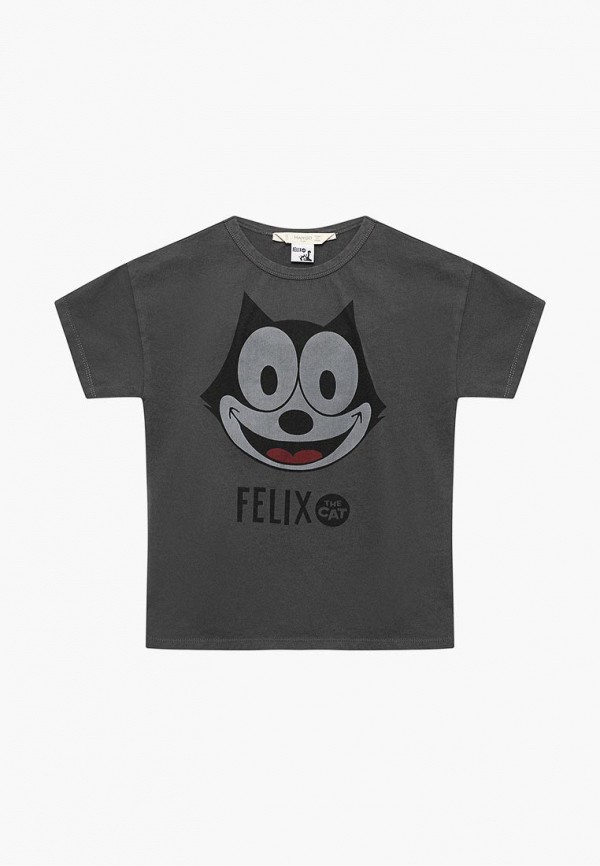 

Футболка Mango Kids, Серый