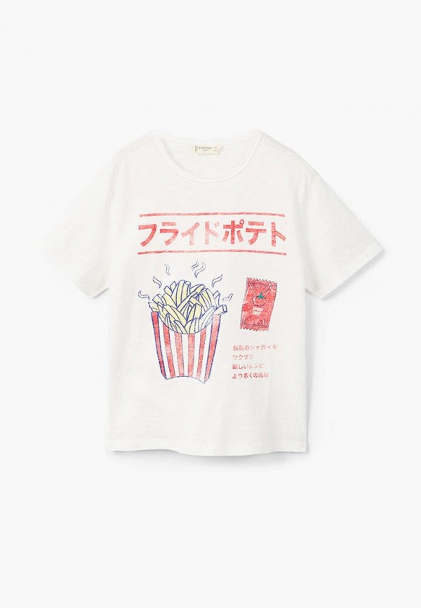 

Футболка Mango Kids, Белый