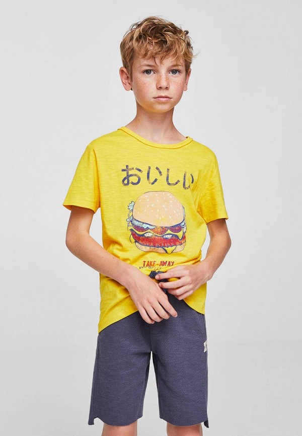 Футболка для мальчика Mango Kids 23087704 Фото 3