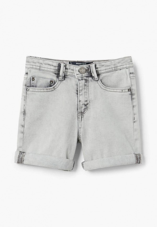 

Шорты джинсовые Mango Kids, Серый