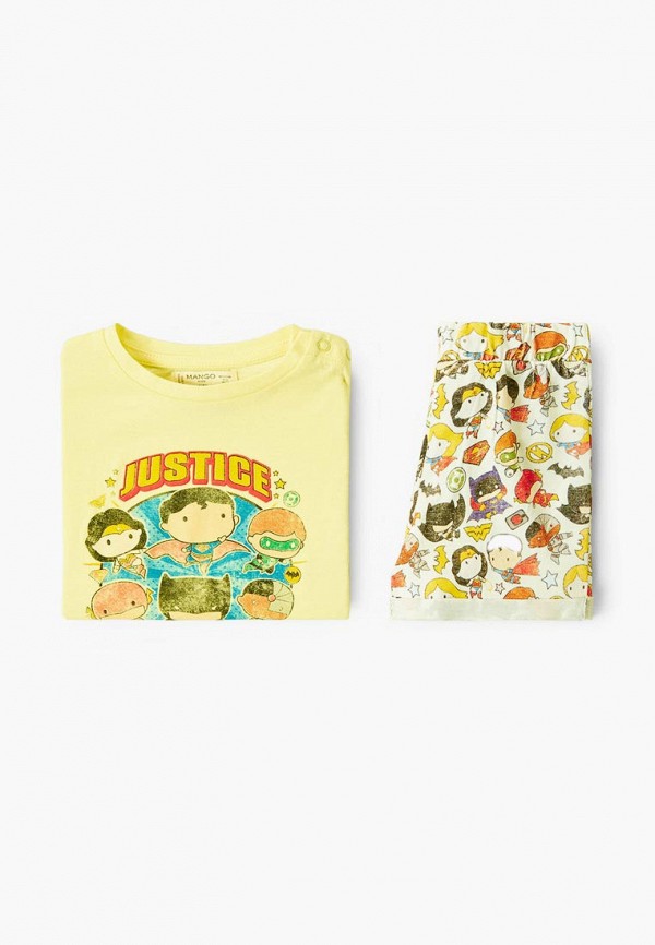 

Пижама Mango Kids, Желтый