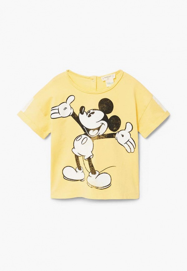 

Футболка Mango Kids, Желтый