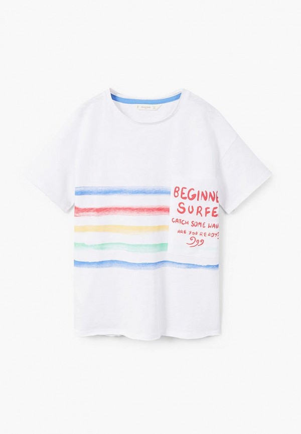 

Футболка Mango Kids, Белый