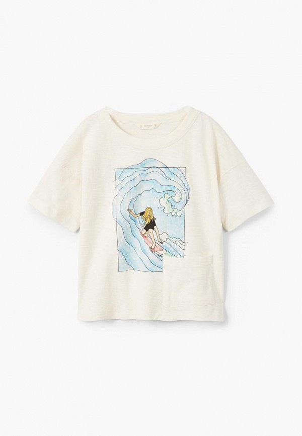 

Футболка Mango Kids, Белый