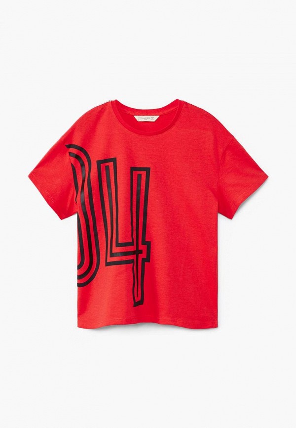 

Футболка Mango Kids, Красный