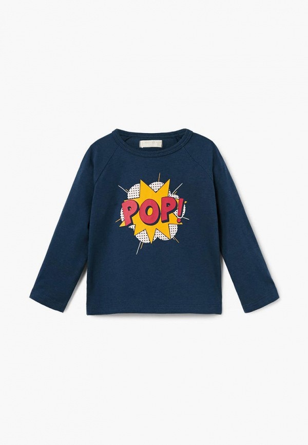 

Лонгслив Mango Kids, Синий