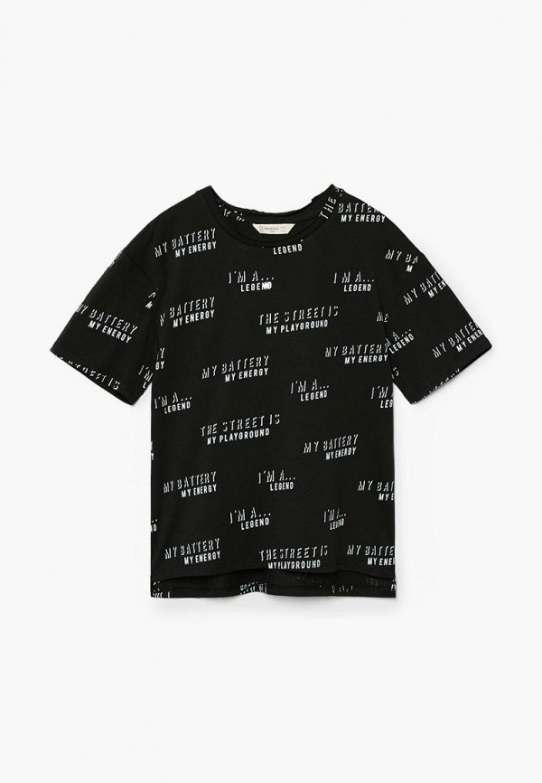 

Футболка Mango Kids, Черный