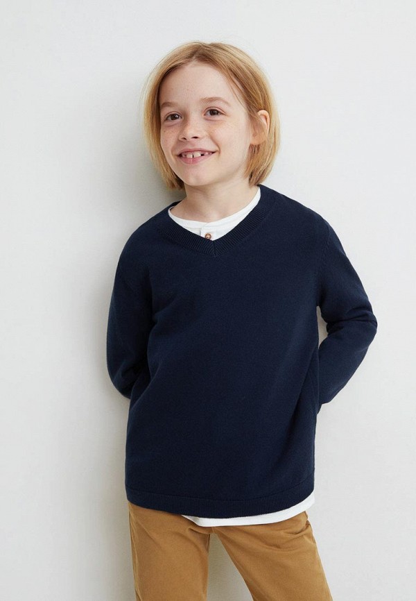 Пуловер для мальчика Mango Kids 33040602 Фото 3