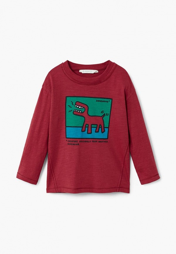 

Лонгслив Mango Kids, Красный