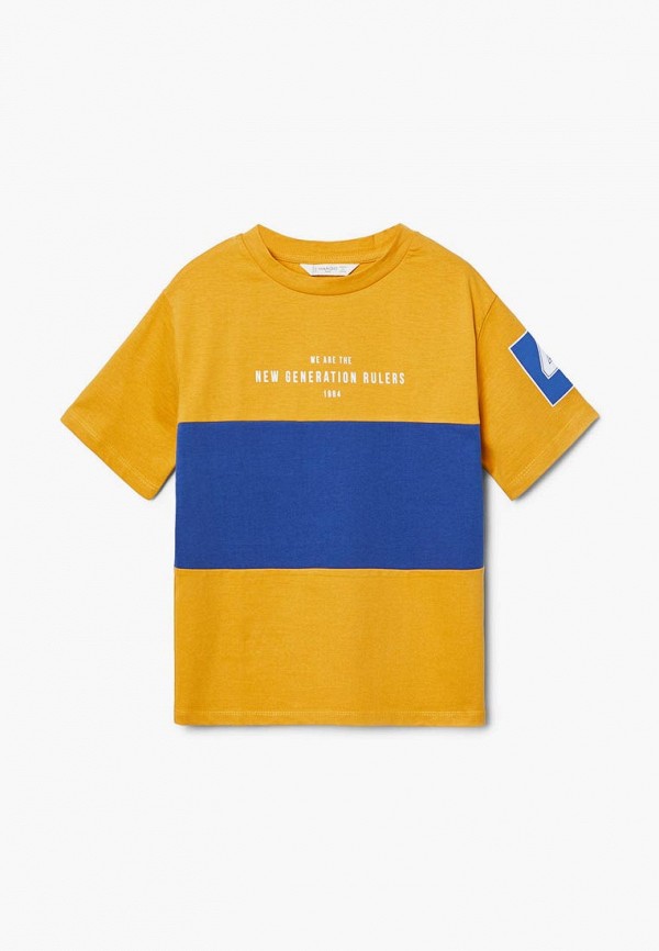 

Футболка Mango Kids, Желтый