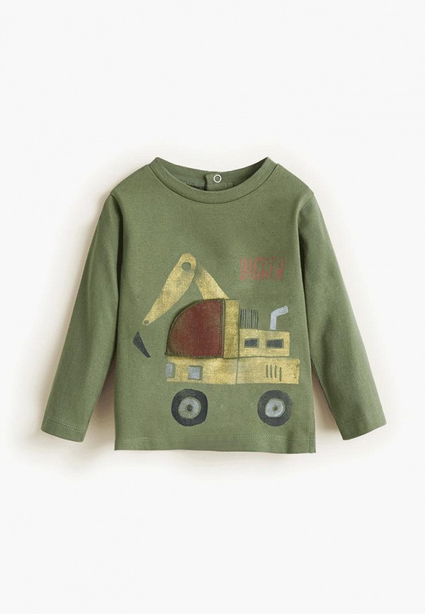 

Лонгслив Mango Kids, Хаки