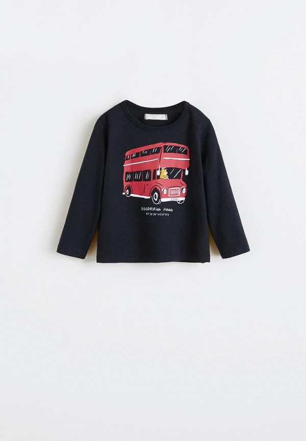 

Лонгслив Mango Kids, Черный