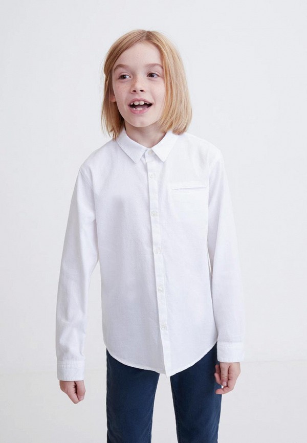 

Рубашка Mango Kids; Mango Kids MA018EBDKDO4, Белый