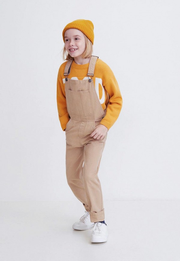 

Комбинезон Mango Kids; Mango Kids MA018EBDKDQ7, Бежевый