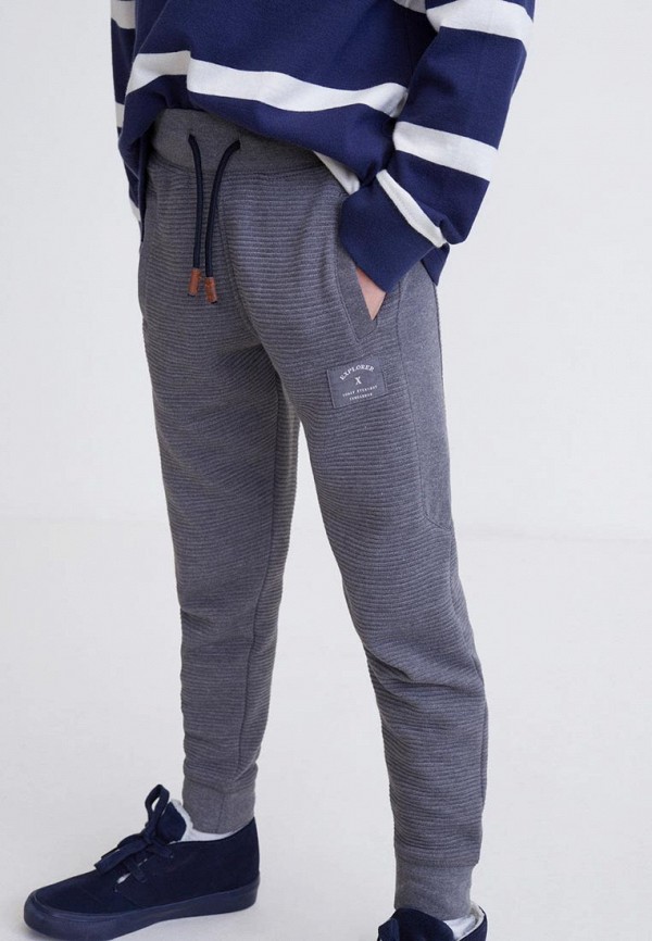 

Брюки спортивные Mango Kids; Mango Kids MA018EBDKDT7, Серый
