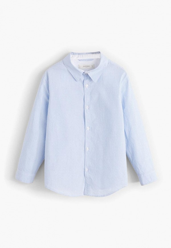 

Рубашка Mango Kids, Mango Kids MA018EBDKGC4, Синий