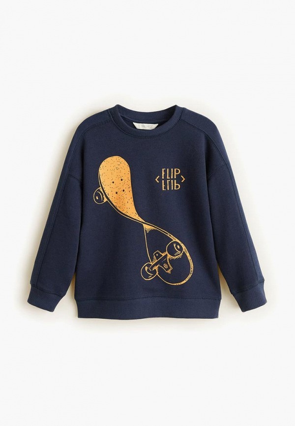 

Свитшот Mango Kids, Синий